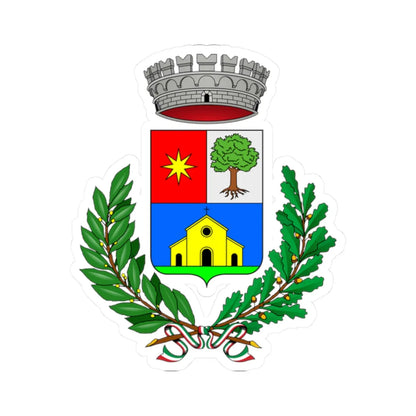 Cadorago-Stemma (Italy) (Coat of Arms) STICKER Vinyl Kiss-Cut Decal 2 Inch White - The Sticker Space