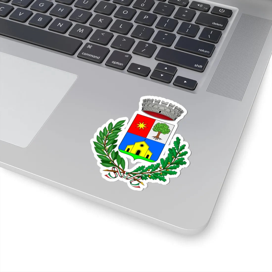 Cadorago-Stemma (Italy) (Coat of Arms) STICKER Vinyl Kiss-Cut Decal - The Sticker Space