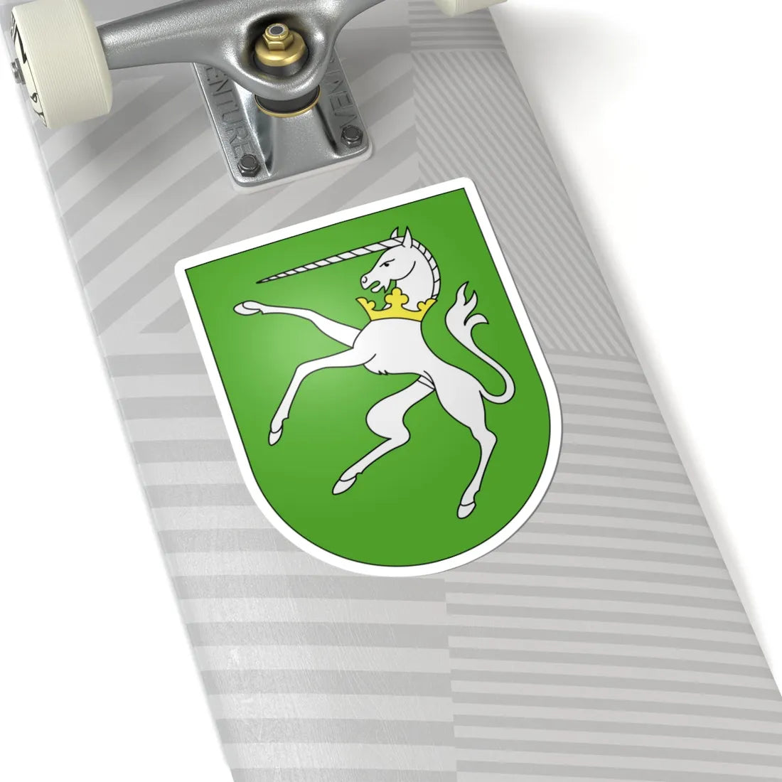 Cadro-coat of arms (Switzerland) (Coat of Arms) STICKER Vinyl Kiss-Cut Decal - The Sticker Space