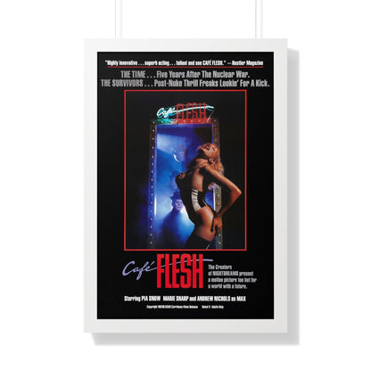 CAFE FLESH 1982 - Framed Movie Poster-20" x 30"-The Sticker Space