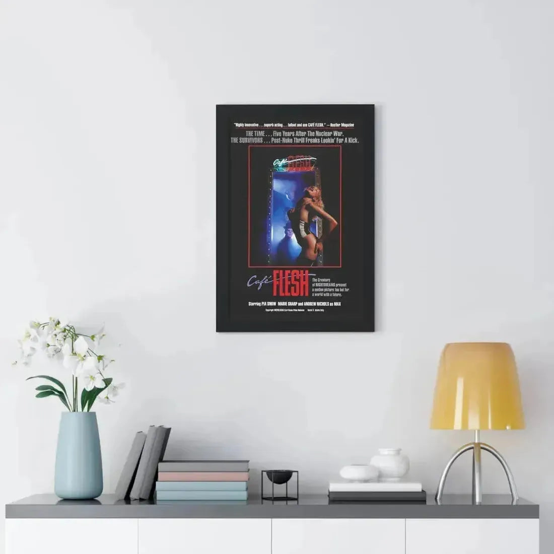 CAFE FLESH 1982 - Framed Movie Poster - The Sticker Space