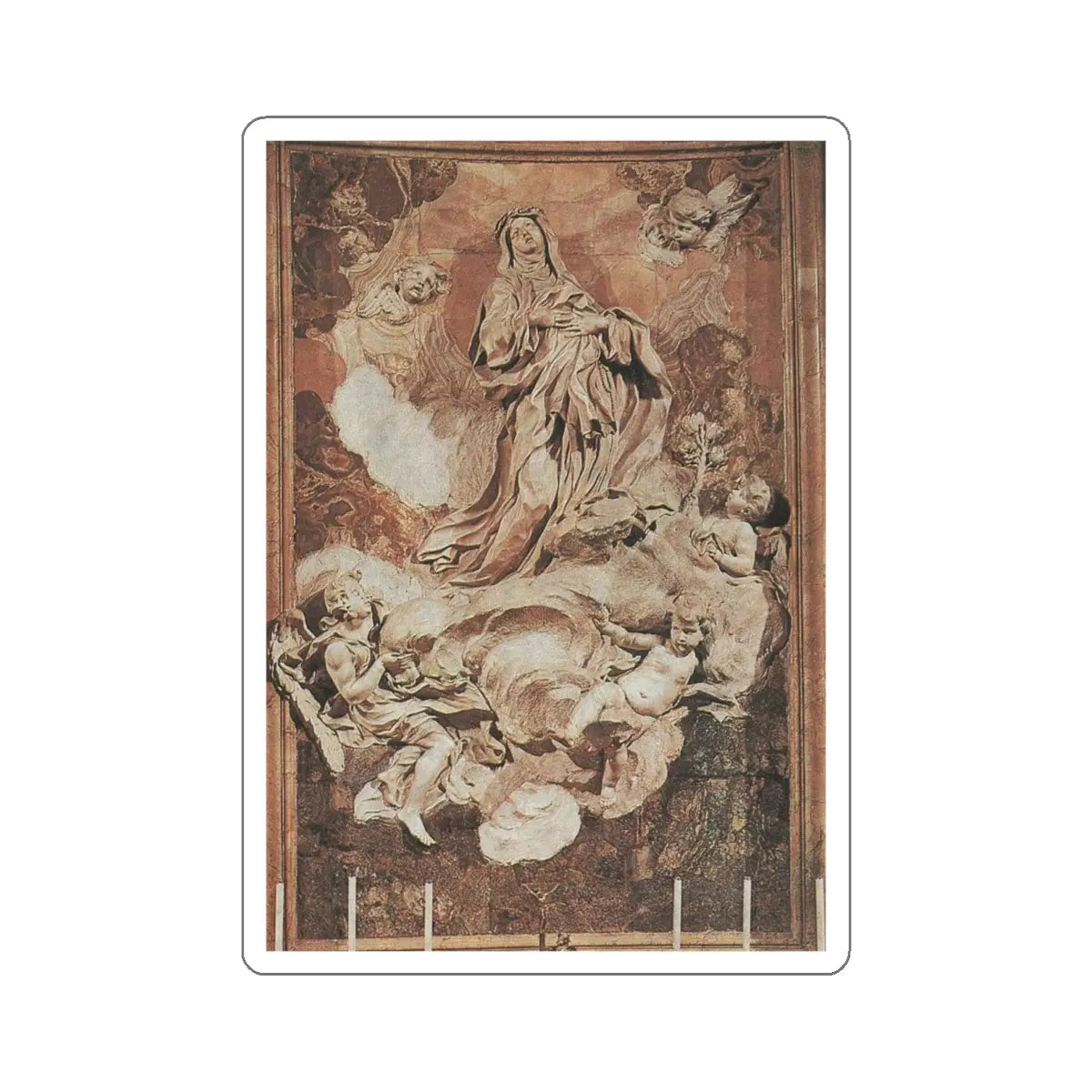 SKU:32966176353000427786 Sticker types:White Shape:Die-Cut Sizes:5" × 5"