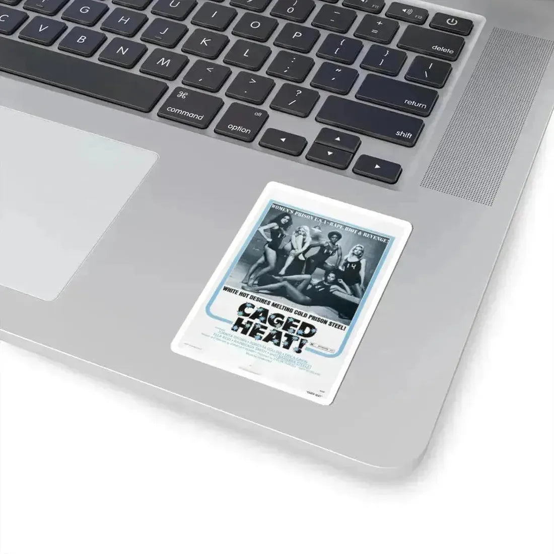 Caged Heat 1974 Movie Poster - STICKER Vinyl Kiss-Cut Decal - The Sticker Space