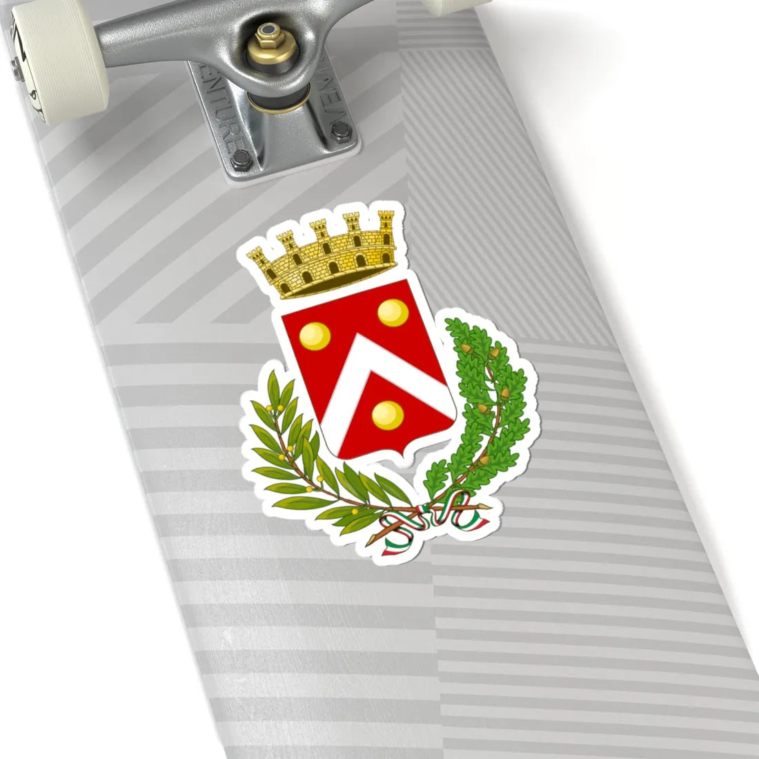 Cagli-Stemma (Italy) (Coat of Arms) STICKER Vinyl Kiss-Cut Decal - The Sticker Space