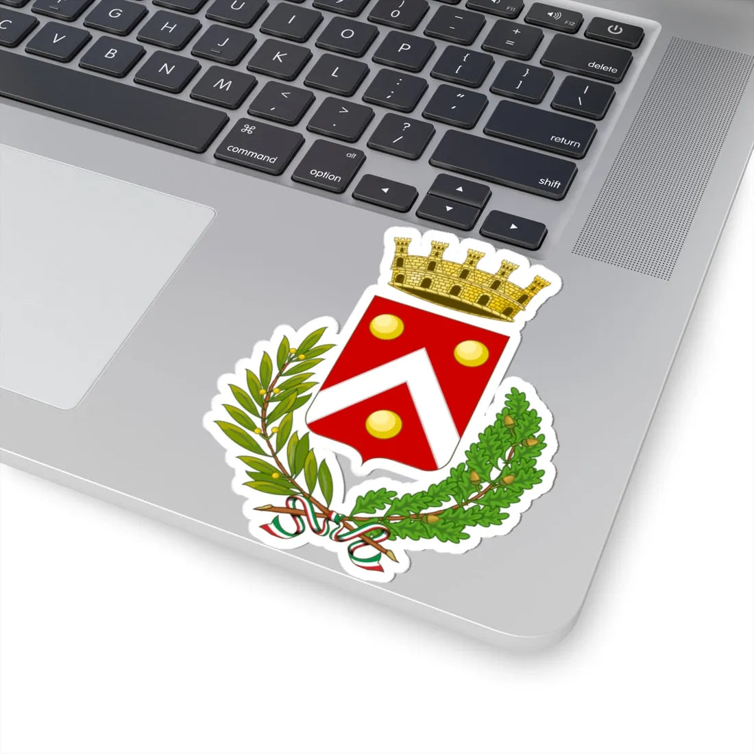 Cagli-Stemma (Italy) (Coat of Arms) STICKER Vinyl Kiss-Cut Decal - The Sticker Space