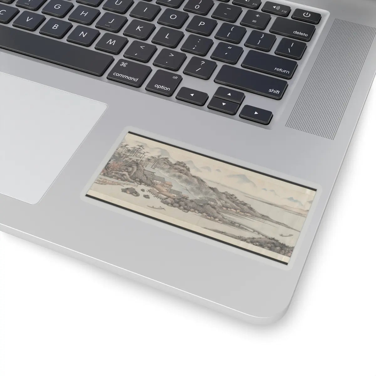Cai Jia - Landscape in the style of Shen Zhou - 1776 v5 - STICKER Vinyl Kiss-Cut Decal