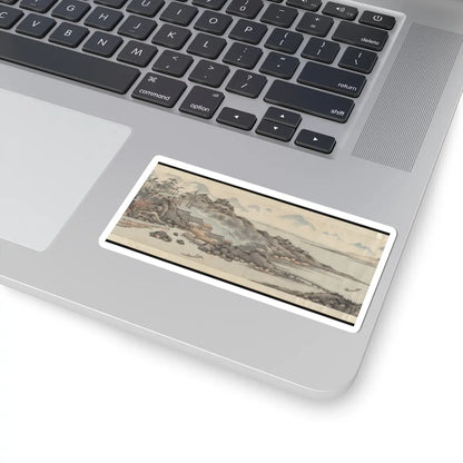 Cai Jia - Landscape in the style of Shen Zhou - 1776 v5 - STICKER Vinyl Kiss-Cut Decal