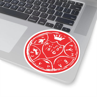 Caimacam of Craiova seal under Constantin Suțu 1816 (Algeria) (Coat of Arms) STICKER Vinyl Kiss-Cut Decal - The Sticker Space