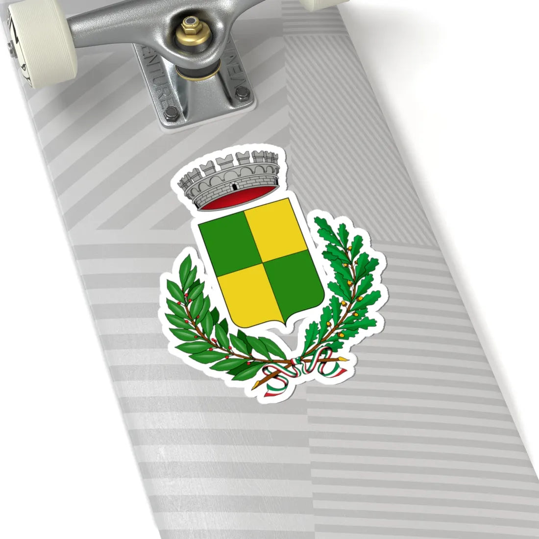 Caivano-Stemma (Italy) (Coat of Arms) STICKER Vinyl Kiss-Cut Decal - The Sticker Space