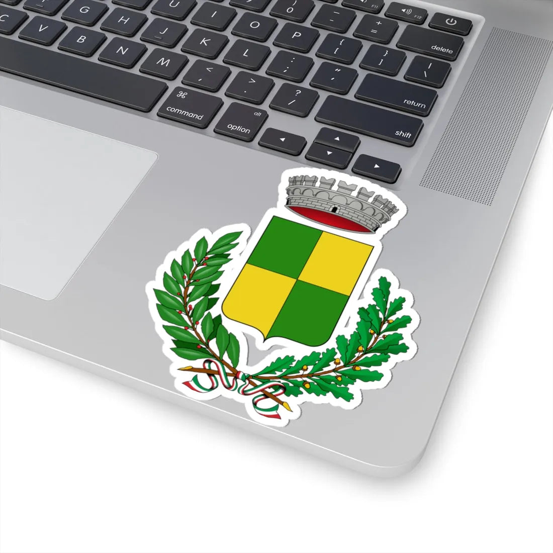 Caivano-Stemma (Italy) (Coat of Arms) STICKER Vinyl Kiss-Cut Decal - The Sticker Space