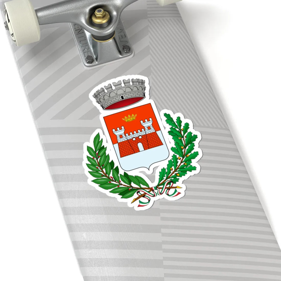 Calamandrana-Stemma (Italy) (Coat of Arms) STICKER Vinyl Kiss-Cut Decal - The Sticker Space