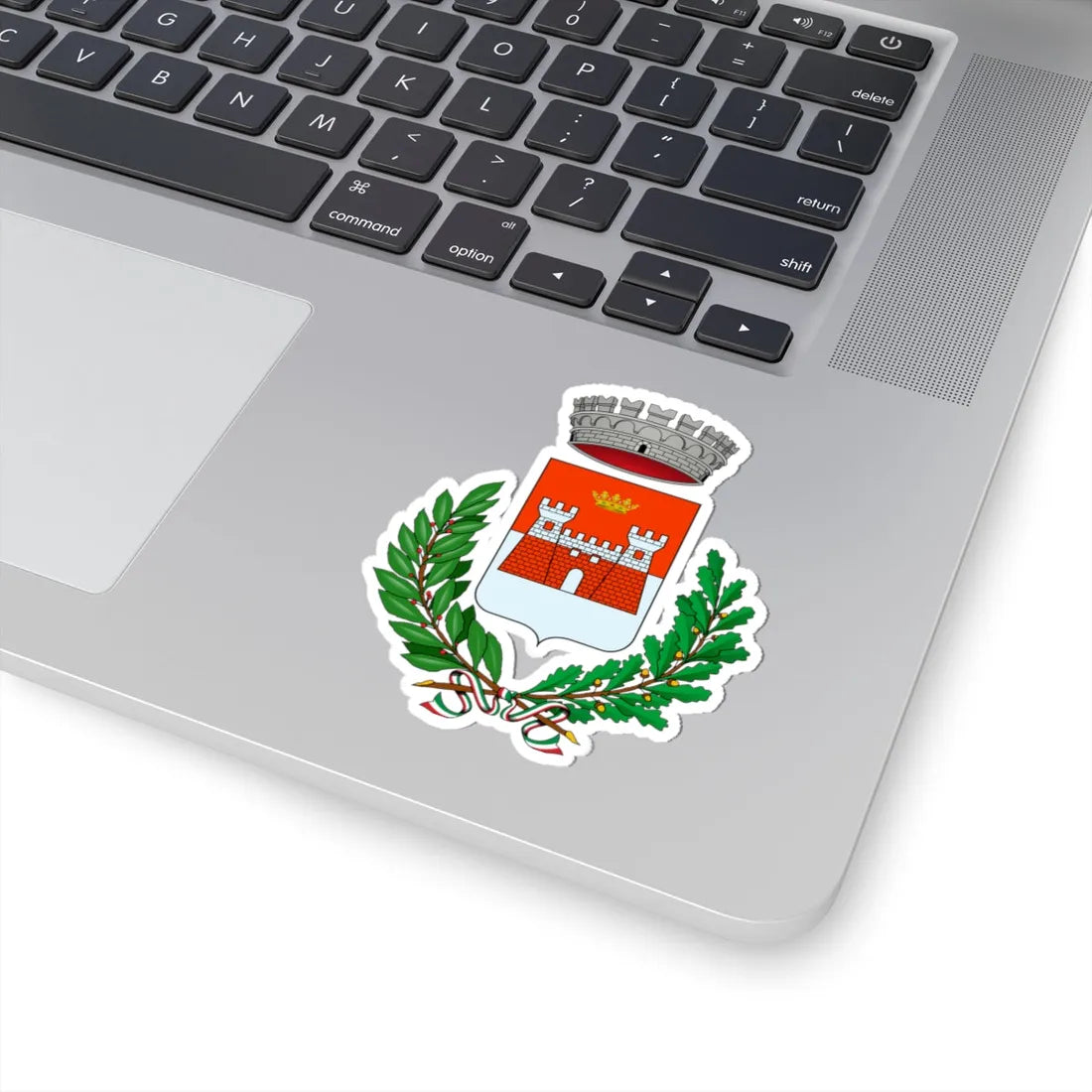 Calamandrana-Stemma (Italy) (Coat of Arms) STICKER Vinyl Kiss-Cut Decal - The Sticker Space