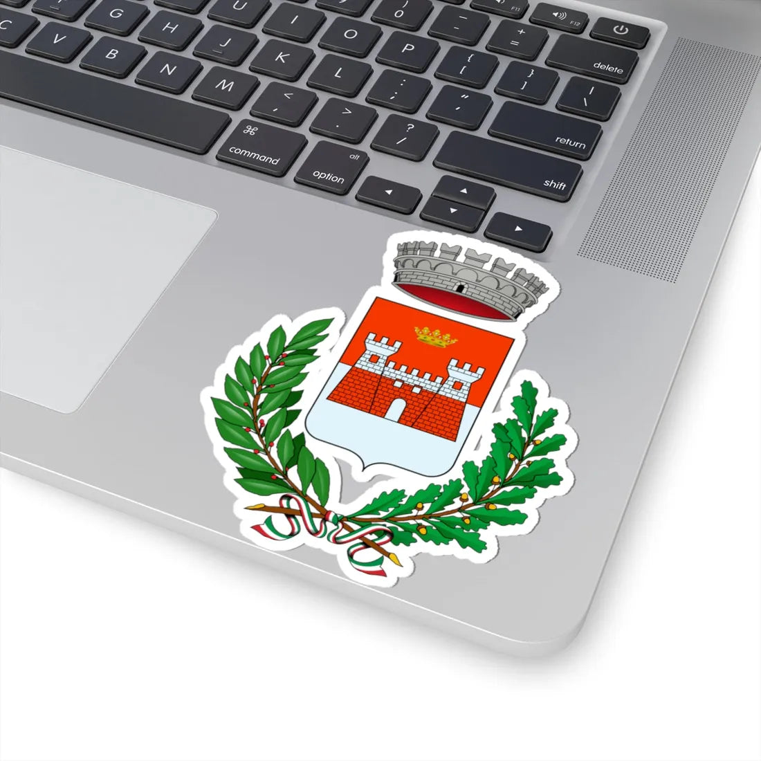 Calamandrana-Stemma (Italy) (Coat of Arms) STICKER Vinyl Kiss-Cut Decal - The Sticker Space