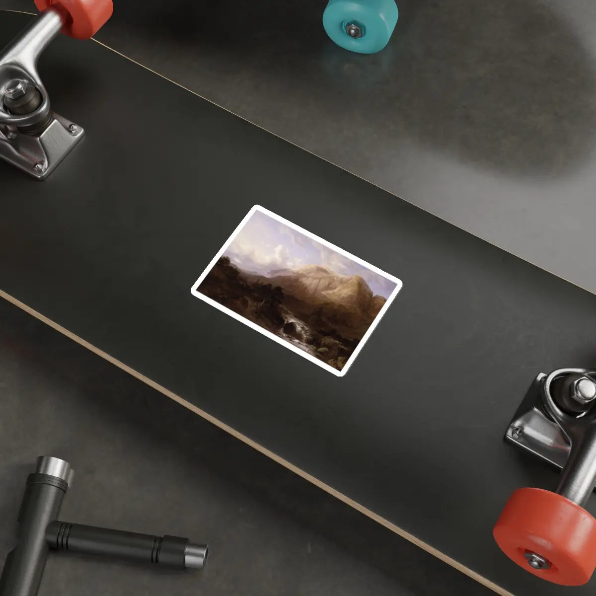 SKU:10513125892194239277 Sticker types:White Shape:Die-Cut Sizes:4" × 4"