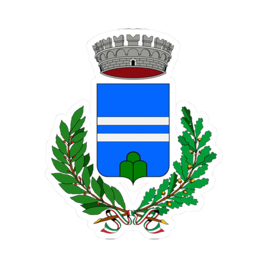 Calamonaci-CoA (Italy) (Coat of Arms) STICKER Vinyl Kiss-Cut Decal 2 Inch White - The Sticker Space