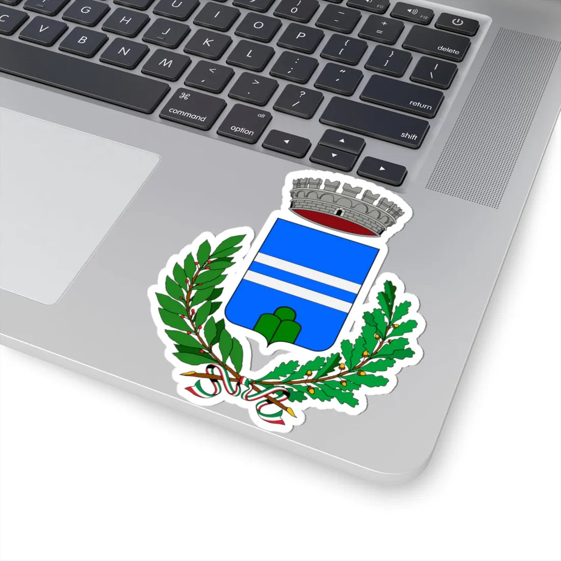 Calamonaci-CoA (Italy) (Coat of Arms) STICKER Vinyl Kiss-Cut Decal - The Sticker Space
