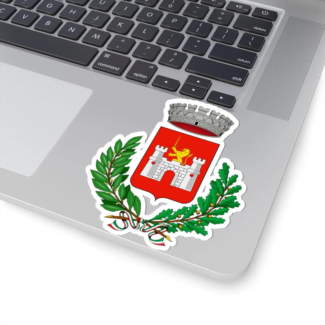 Calcio Italia-Stemma (Italy) (Coat of Arms) STICKER Vinyl Kiss-Cut Decal - The Sticker Space