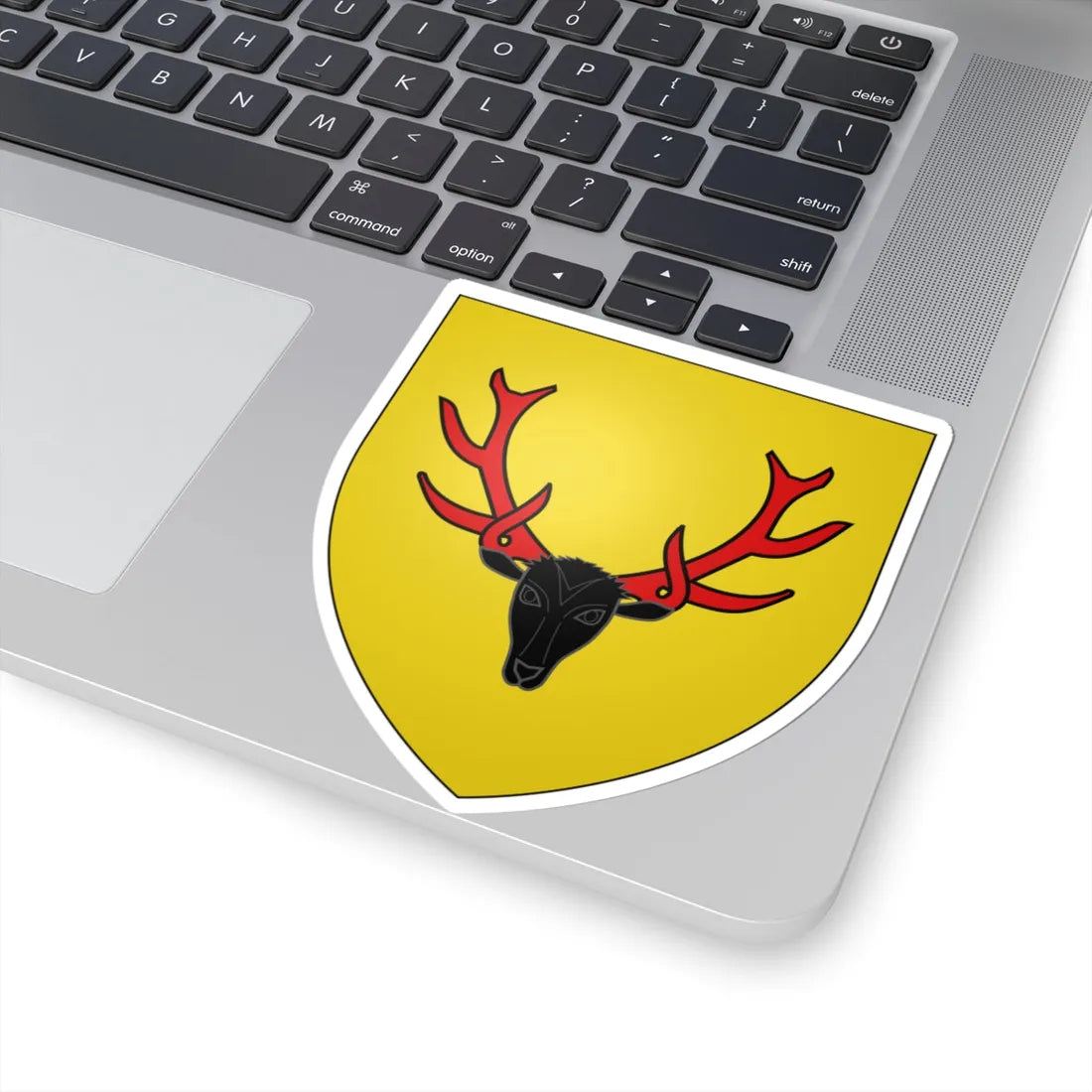Calder of Calder arms (Scotland) (Coat of Arms) STICKER Vinyl Kiss-Cut Decal - The Sticker Space
