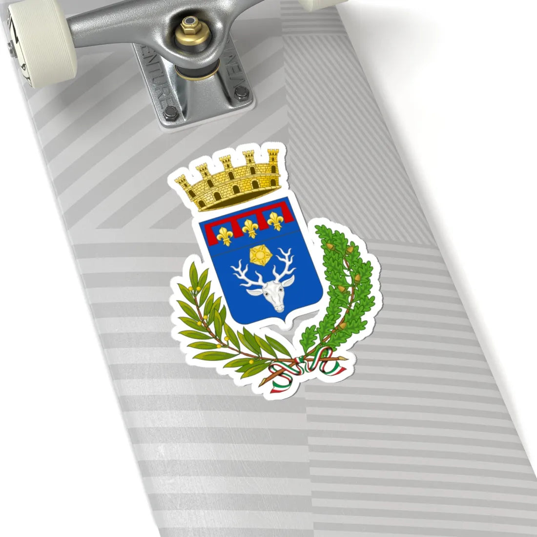 Calderara di Reno-Stemma (Italy) (Coat of Arms) STICKER Vinyl Kiss-Cut Decal - The Sticker Space