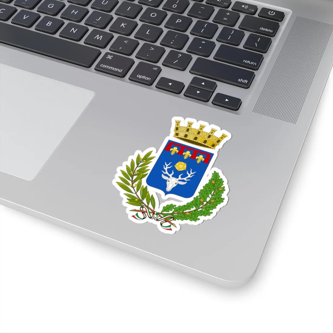 Calderara di Reno-Stemma (Italy) (Coat of Arms) STICKER Vinyl Kiss-Cut Decal - The Sticker Space