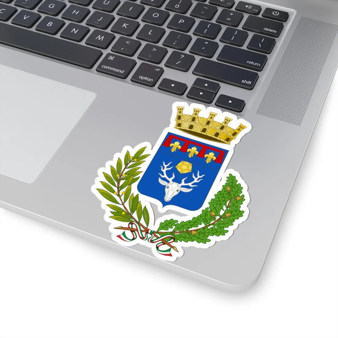 Calderara di Reno-Stemma (Italy) (Coat of Arms) STICKER Vinyl Kiss-Cut Decal - The Sticker Space
