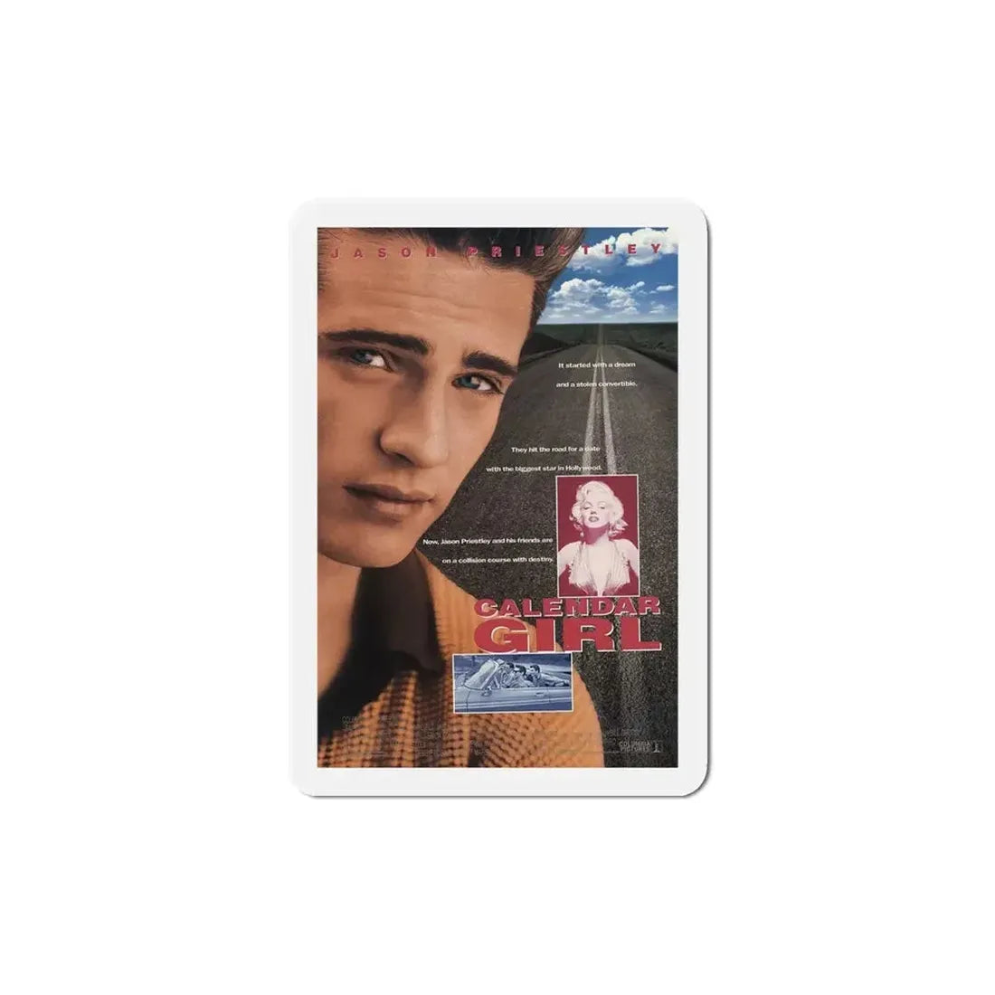 Calendar Girl 1993 Movie Poster Refrigerator Magnet - The Sticker Space