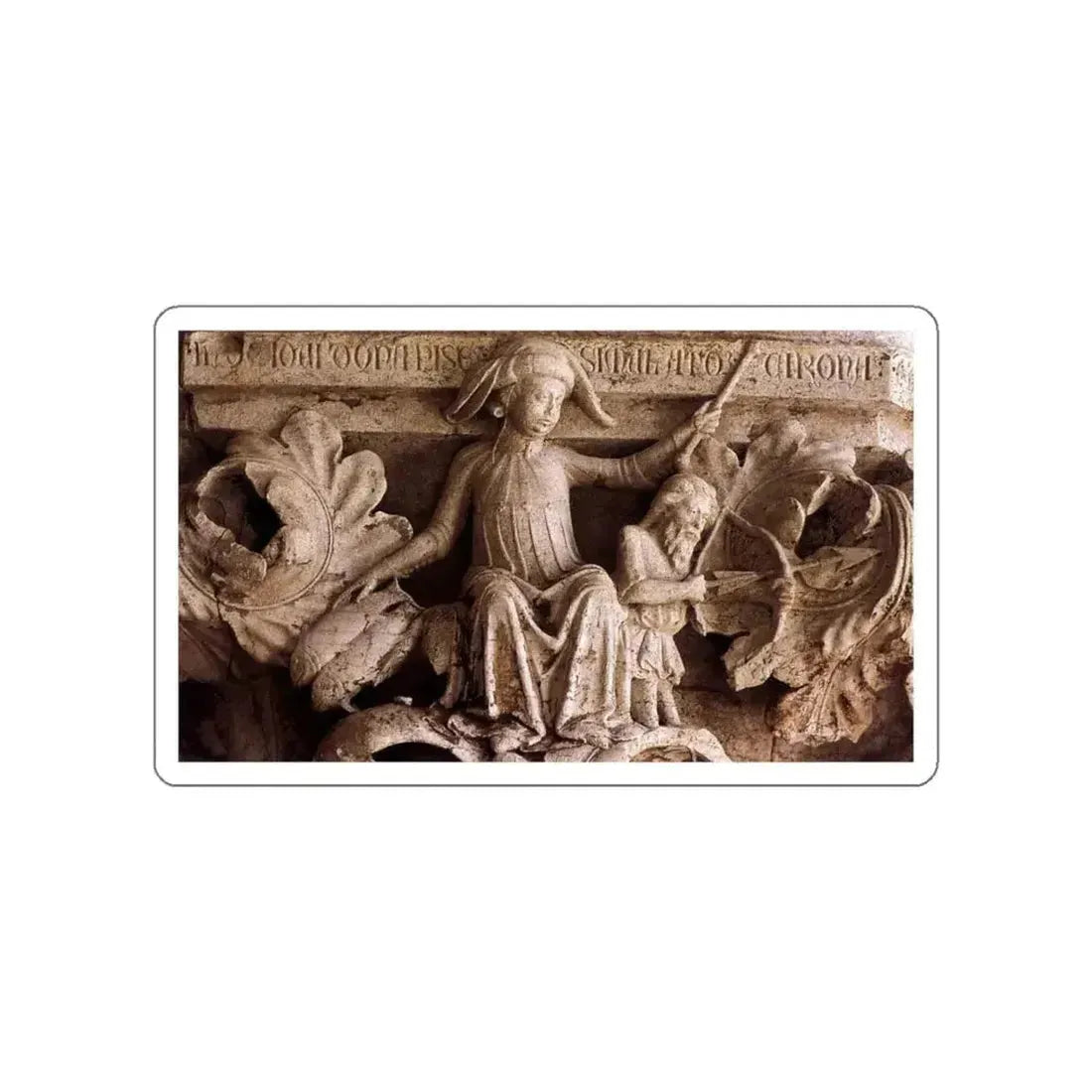 CALENDARIO, Filippo - CALENDARIO, Filippo - Capital2 (Artwork) STICKER Vinyl Die-Cut Decal - The Sticker Space