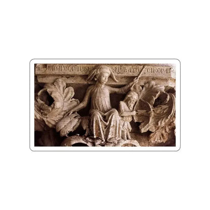 CALENDARIO, Filippo - CALENDARIO, Filippo - Capital2 (Artwork) STICKER Vinyl Die-Cut Decal White Die-Cut 3 Inch - The Sticker Space