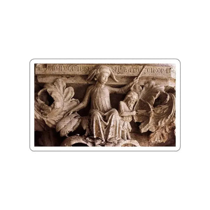 CALENDARIO, Filippo - CALENDARIO, Filippo - Capital2 (Artwork) STICKER Vinyl Die-Cut Decal White Die-Cut 6 Inch - The Sticker Space