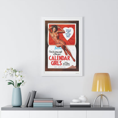 CALENDER GIRLS 1977 - Framed Movie Poster-The Sticker Space