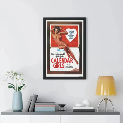 CALENDER GIRLS 1977 - Framed Movie Poster - The Sticker Space