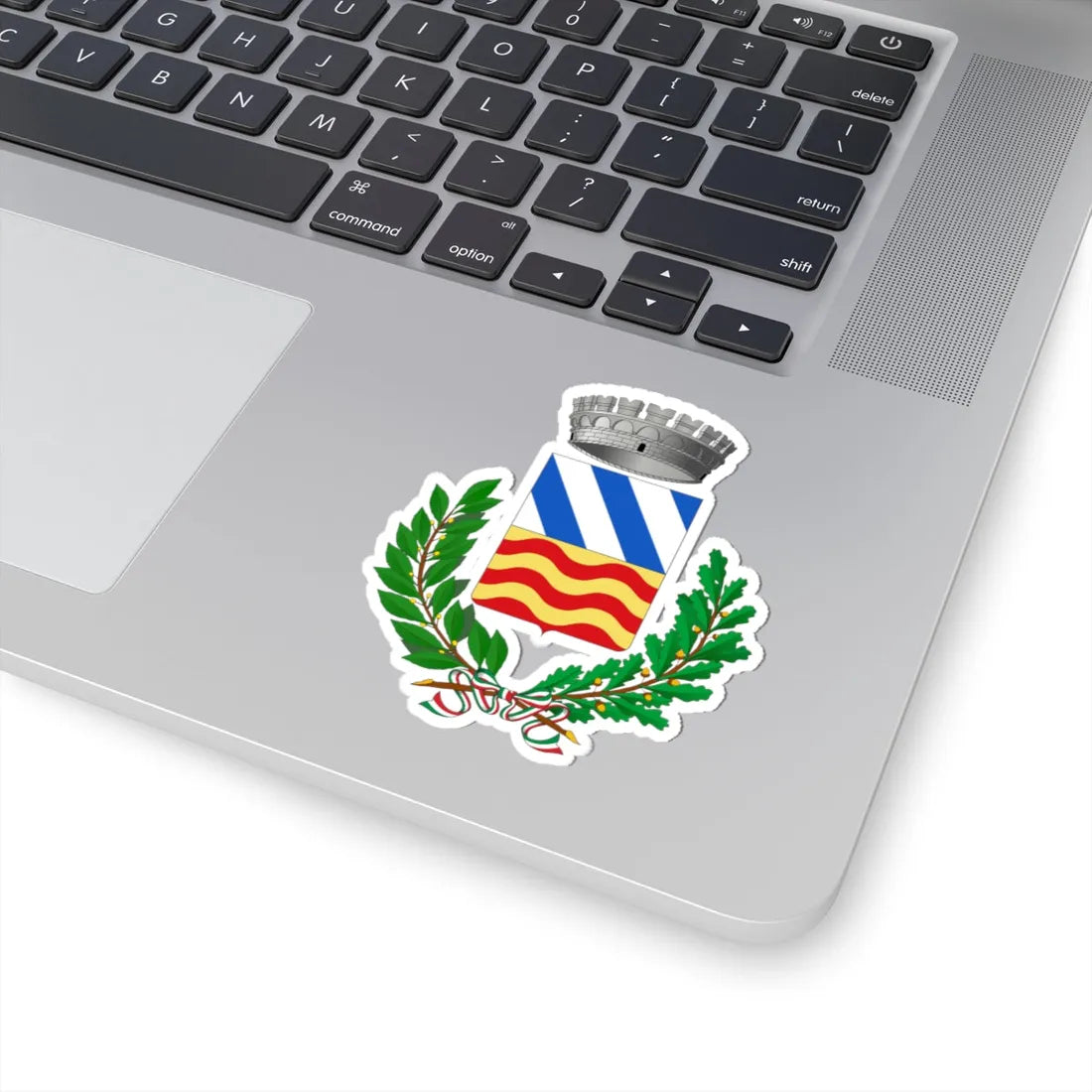 Calestano-Stemma (Italy) (Coat of Arms) STICKER Vinyl Kiss-Cut Decal - The Sticker Space