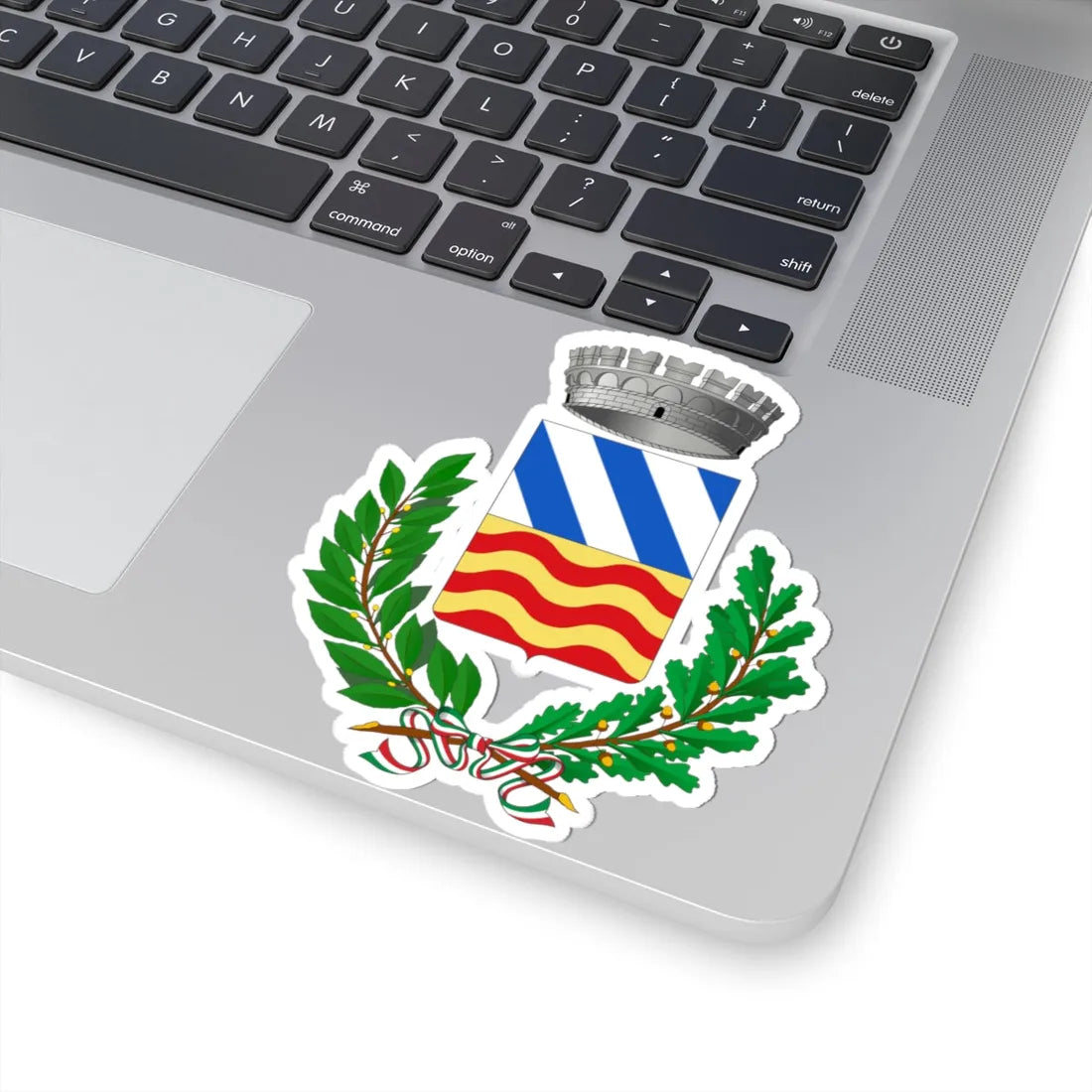 Calestano-Stemma (Italy) (Coat of Arms) STICKER Vinyl Kiss-Cut Decal - The Sticker Space