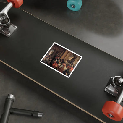 SKU:32146206124186681247 Sticker types:White Shape:Die-Cut Sizes:4" × 4"
