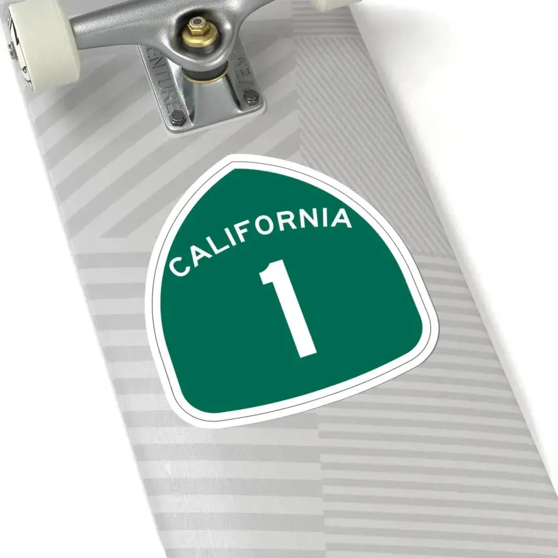 California 1 (California) (Road Sign) STICKER Vinyl Kiss-Cut Decal - The Sticker Space