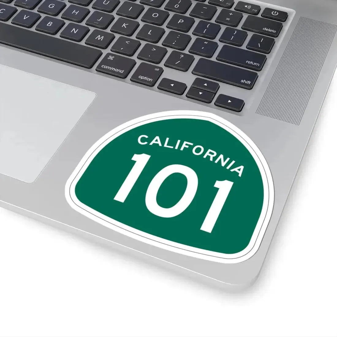 California 101 (California) (Road Sign) STICKER Vinyl Kiss-Cut Decal - The Sticker Space