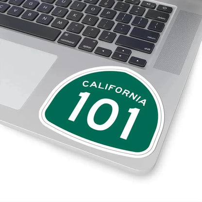 California 101 (California) (Road Sign) STICKER Vinyl Kiss-Cut Decal - The Sticker Space