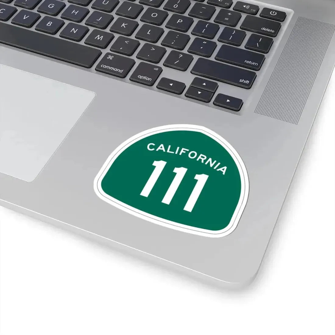 California 111 (California) (Road Sign) STICKER Vinyl Kiss-Cut Decal - The Sticker Space