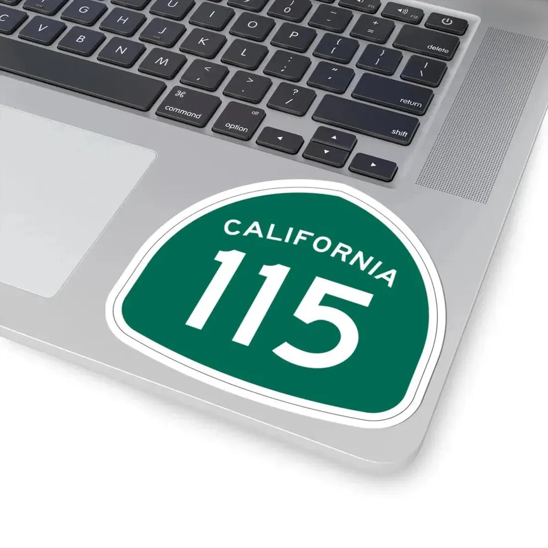 California 115 (California) (Road Sign) STICKER Vinyl Kiss-Cut Decal - The Sticker Space