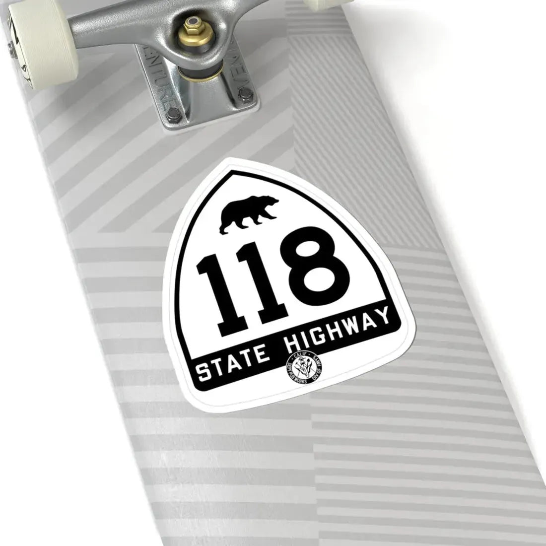 California 118 1948 (California) (Road Sign) STICKER Vinyl Kiss-Cut Decal - The Sticker Space