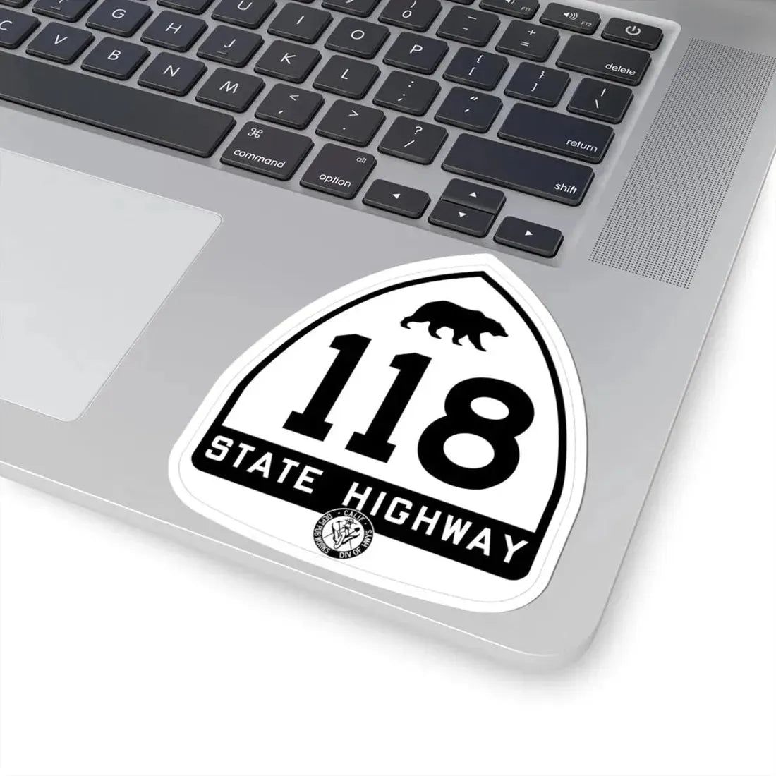 California 118 1948 (California) (Road Sign) STICKER Vinyl Kiss-Cut Decal - The Sticker Space