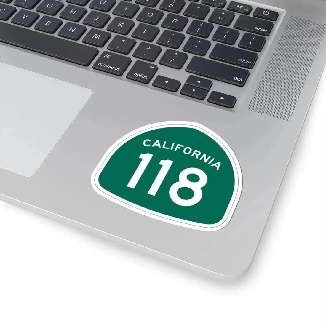 California 118 (California) (Road Sign) STICKER Vinyl Kiss-Cut Decal - The Sticker Space