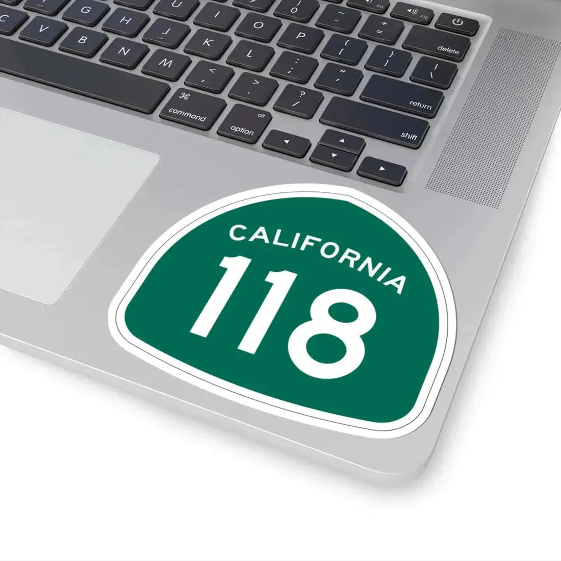 California 118 (California) (Road Sign) STICKER Vinyl Kiss-Cut Decal - The Sticker Space
