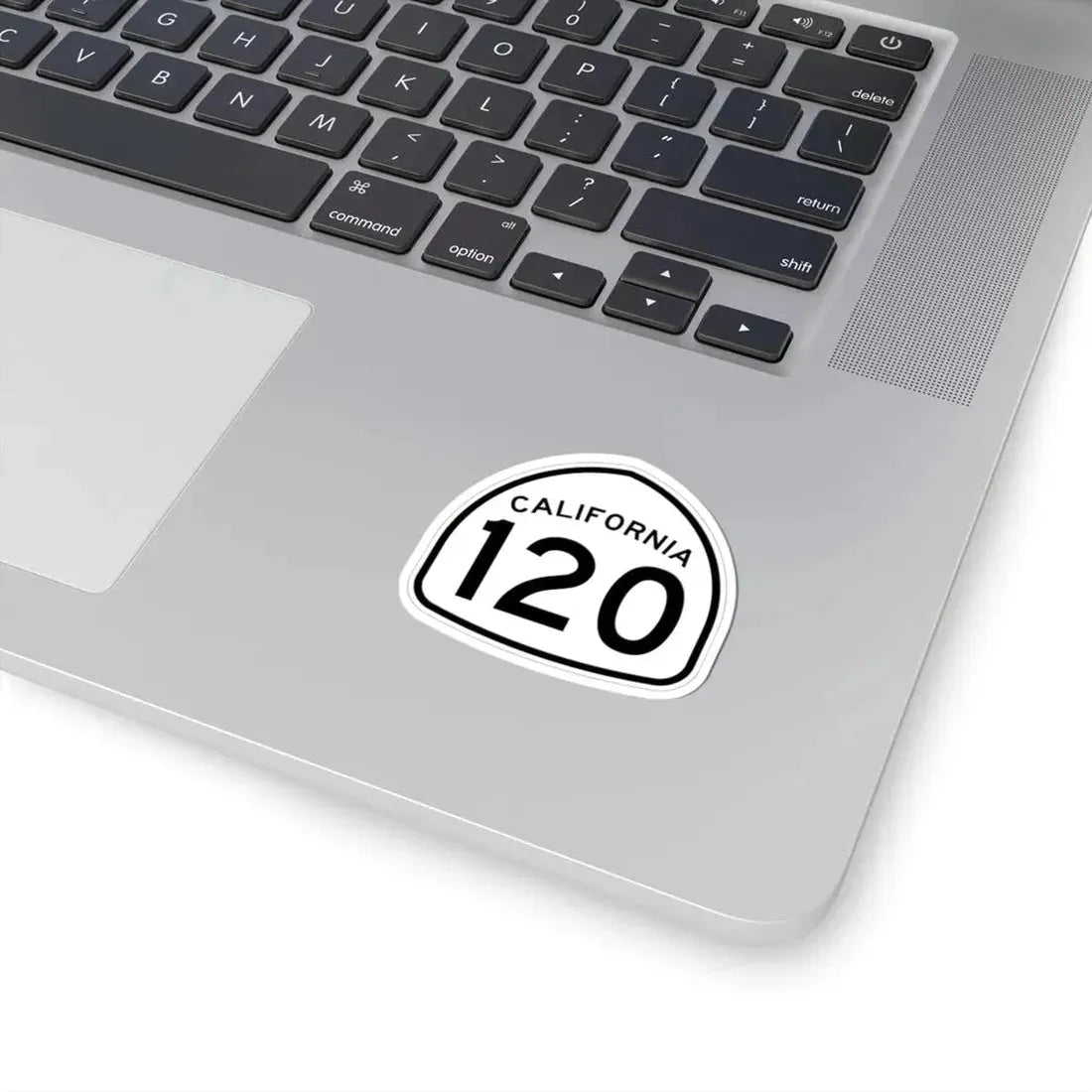 California 120 1957 (California) (Road Sign) STICKER Vinyl Kiss-Cut Decal - The Sticker Space