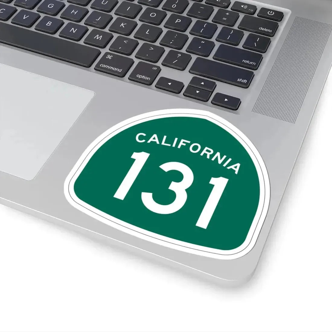 California 131 (California) (Road Sign) STICKER Vinyl Kiss-Cut Decal - The Sticker Space