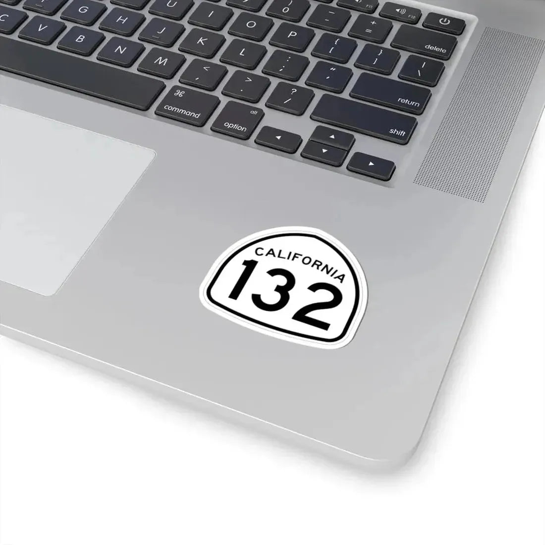 California 132 1957 (California) (Road Sign) STICKER Vinyl Kiss-Cut Decal - The Sticker Space