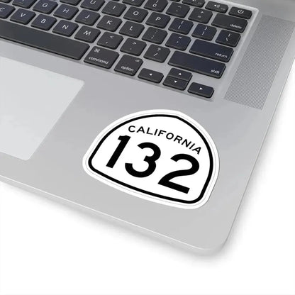 California 132 1957 (California) (Road Sign) STICKER Vinyl Kiss-Cut Decal - The Sticker Space