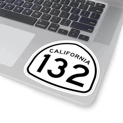 California 132 1957 (California) (Road Sign) STICKER Vinyl Kiss-Cut Decal - The Sticker Space