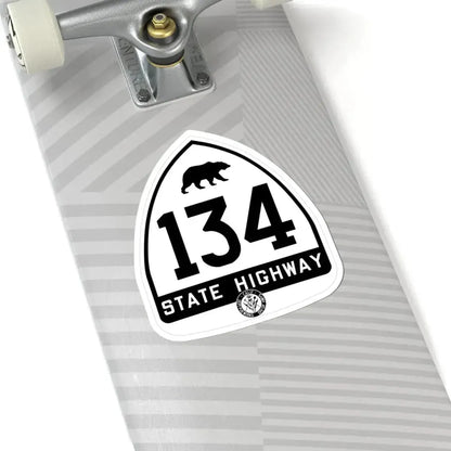 California 134 1948 (California) (Road Sign) STICKER Vinyl Kiss-Cut Decal - The Sticker Space