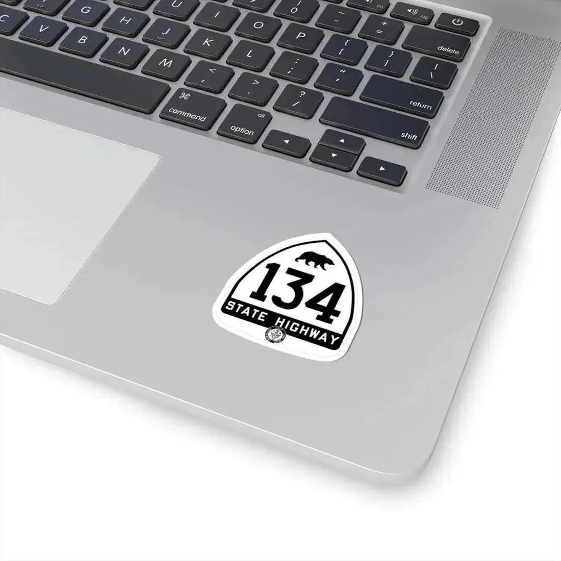California 134 1948 (California) (Road Sign) STICKER Vinyl Kiss-Cut Decal - The Sticker Space